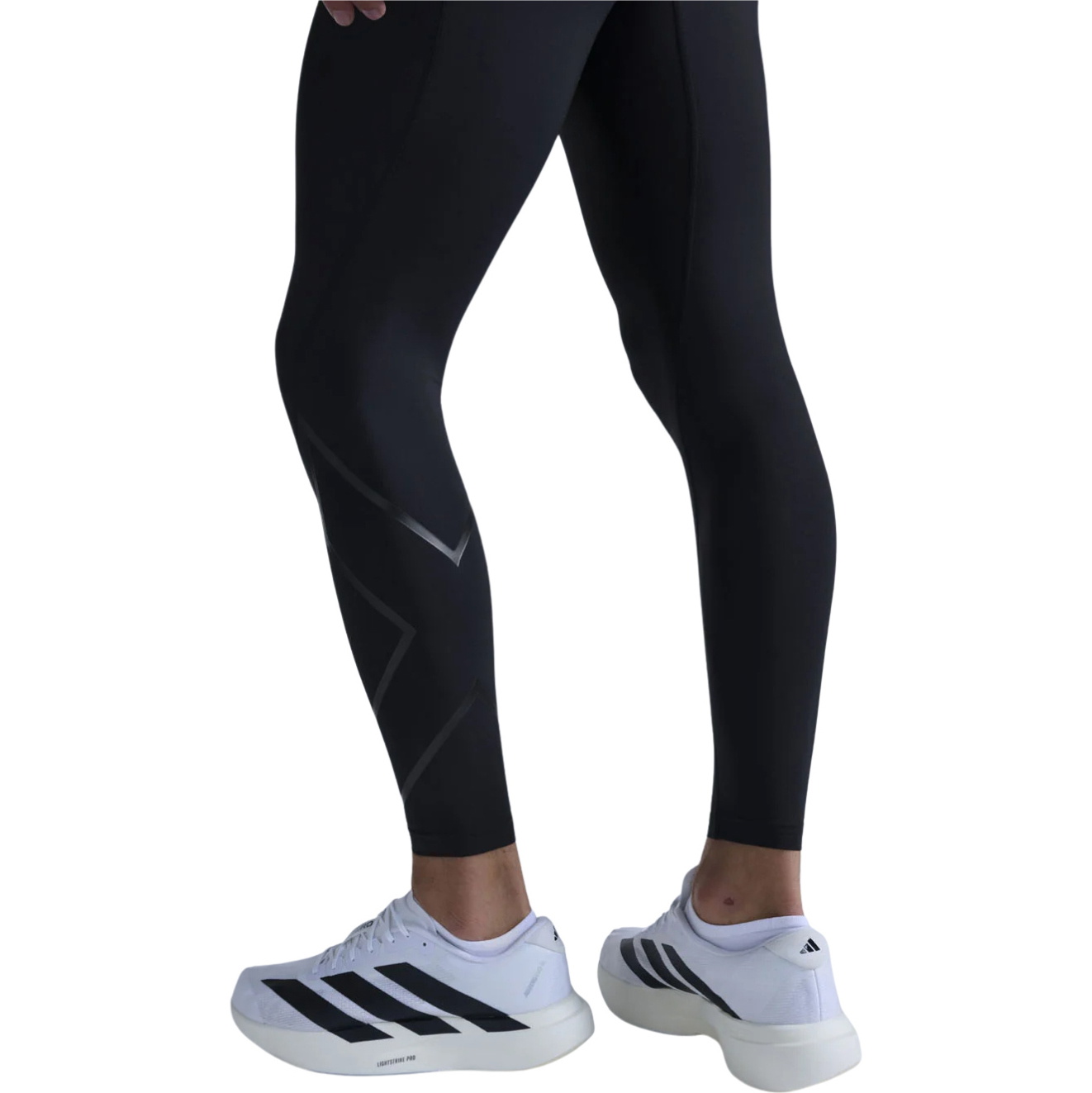 2026 2XU Mens Core Compression Tights MA3849B - Black / Black